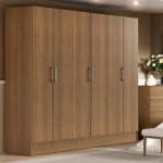 Guarda-Roupa de Casal da Madesa, modelo Vip 6 Portas - R$ 799,99