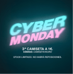 CYBER MONDAY 3ª camiseta a 1 € en Esenzia por solo 1€