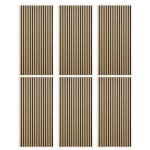 6 stuks Akoestische wandpanelen van130 x 60 cm voor €79,95 in de Action webshop