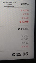 € 10,- korting bij afhalen en bezorgen Hoogvliet online supermarkten