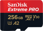 Tarjeta microSDXC SanDisk Extreme PRO 256GB por 21,48€