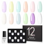 ROSALIND 12PCS Esmaltes Semipermanentes Pastel por 8,49€