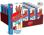 Présentoir de 24 Boîtes de LU Mikado Pocket Chocolat au Lait à 30,70€