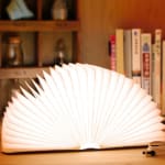 Luz LED de libro en 3D luz nocturna de madera cambiable por 11,71€