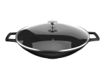 Wok de hierro fundido con tapa 36 cm 5 L por 19.99€