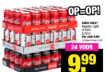 Tray coca cola voor €9,99