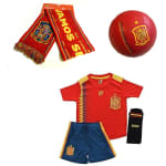 Equipacion niño + balon + bufanda por 69,95€