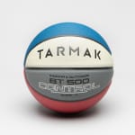 Ballon de basketball taille 7 - BT500 bleu blanc rouge à 25€