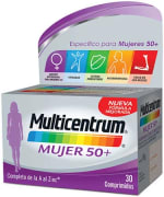 Multicentrum Mujer 50+ 30 comprimidos por 11,89€