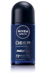 Déodorant bille NIVEA MEN DEEP DARKWOOD - 50ml à 2,10€