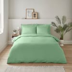 Green Microfibre Duvet Set - £5-7
