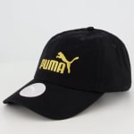 Boné da Puma, modelo ESS na cor preto e Dourado - R$ 39,90