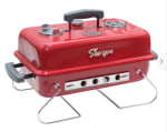 Parrilla a carbón BBQ Grill Sherpa roja portátil por $49.990