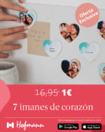 Hofmann - Pack de 7 imanes de corazón personalizados por SOLO €1 (antes €16,95)