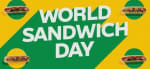 1+1 Gratis Sub, Wrap of Salade tijdens World Sandwich Day 2019