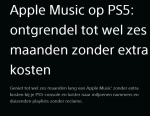 Tot wel 6 maanden Apple Music op je PS5-console