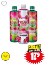 Alle Raak limonadesiroop voor €1,79 bij Dirk