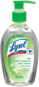 Lysol Gel Antibacterial para Manos, 200ml por $55 en Amazon