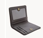 Portefeuille en cuir à deux volets Fossil Madison à 21€