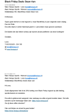 Foutieve korting - 20% korting bij Herqua Sports