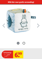 Nijntje kubus voor €6,99 bij Kruidvat