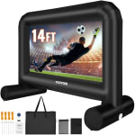 VEVOR Pantalla de Proyección Inflable Pantalla de Cine al Aire Libre 16:9 14 Pies por 58,99€