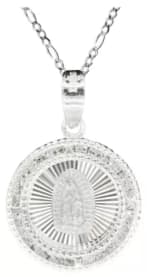 Dije de Plata Virgen de Guadalupe $295 | Mercado Libre