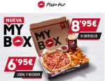 menú 100% TOPATI por 6,95€ o por 8’95€ a domicilio en Pizza hut