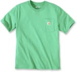 T-shirt à manches courtes Carhartt K87 Pocket Malachite à 14,99€