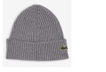 Bonnet Lacoste classic logo - Taille unique, gris ou bleu à 27,50€