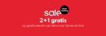 2 + 1 gratis op de kleding sale bij wehkamp