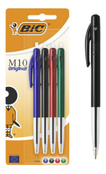 Bic balpennen M10 4 stuks voor 1,65 vanaf 2 verpakkingen bij Collect&Go