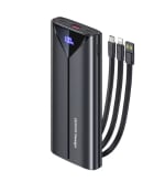 Banco de energía de 10000mah, Cable incorporado de carga rápida de 22,5 W por 10,95€