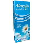 Alergaliv Loratadina de 10mg com 15 Comprimidos - R$ 5,33