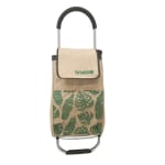 Carro de Compra con 2 Ruedas de Aluminio y Yute por 9.99€