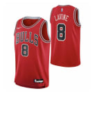 Camiseta de club Icon Swingman Chicago Bulls para Niños Nike de Zach Lavine por 27.99€