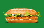 De Veggie long chicken(Vegetarisch) voor €2,50 dmv code bij Burger King