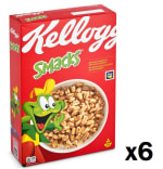 6 Paquetes de Kellogg's Smacks - Cereales de trigo inflado 450 gr por 14.24€