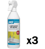 3 Botes de HG Limpiador de Moho para Interiores o Exteriores de 500ml por 12.86€