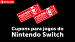 Voucher para 2 jogos da Nintendo - R$ 499