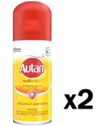 2 Botes de Autan Protection Plus Repelente de Mosquitos en Spray 100ml por 6€