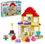 LEGO 10433 DUPLO: Casa de Cumpleaños de Peppa Pig Set de Construcción de Aprendizaje por solo 29,50€