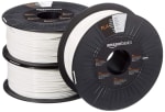 3kg Amazon Basics Filamento para impresora 3D, ácido poliláctico por 22,99€ color blanco