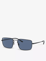 RAY-BAN RB3668 55 Metal Aviator Sunglasses: £57