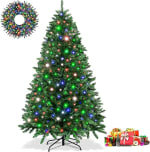 Árbol de Navidad Artificial 1.8M por $349 | Descuento Amazon