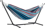 Collect a cotton hammock with steel stand from Amazon for £63.14