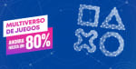 Ahorra hasta un 80% descuento videojuegos en PlayStation grandes ofertas
