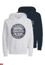 Pack 2 sudaderas capucha Jack & Jones Hombre por solo 29,99€