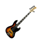 Contrabaixo Elétrico da Bass Sunburst de 5 Cordas - R$ 854,14