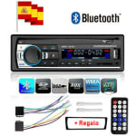 Radio de coche MP3 bluetooth manos libres car USB TF AUX In-Dash por 15,29€
